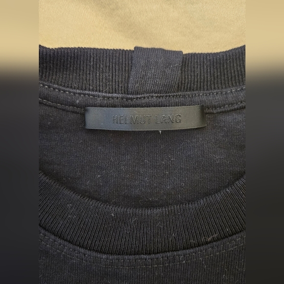 Helmut Lang XS boxy crop t-shirt - Picture 3 of 4